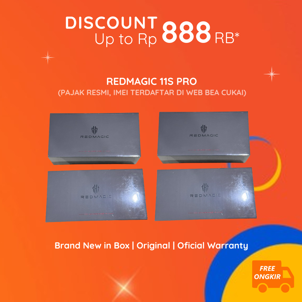 Jual Nubia REDMAGIC 11S Pro 5G 12GB+256GB 16GB+512GB Snapdragon 8 Elite Gen 5 Leading Version - Global ROM | Shopee Indonesia