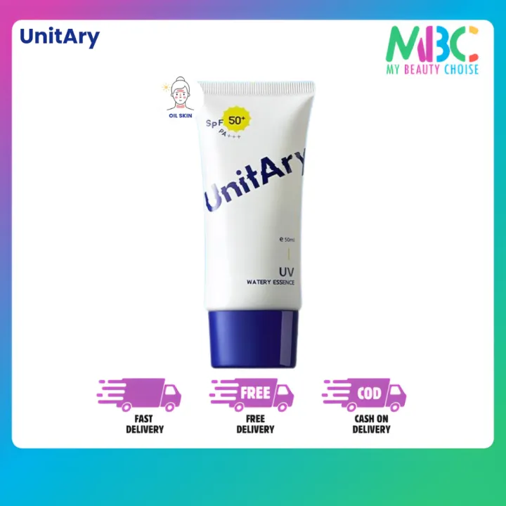 Unitary UV Watery Essence SPF 50+ PA+++ - 50ml | Lazada Indonesia