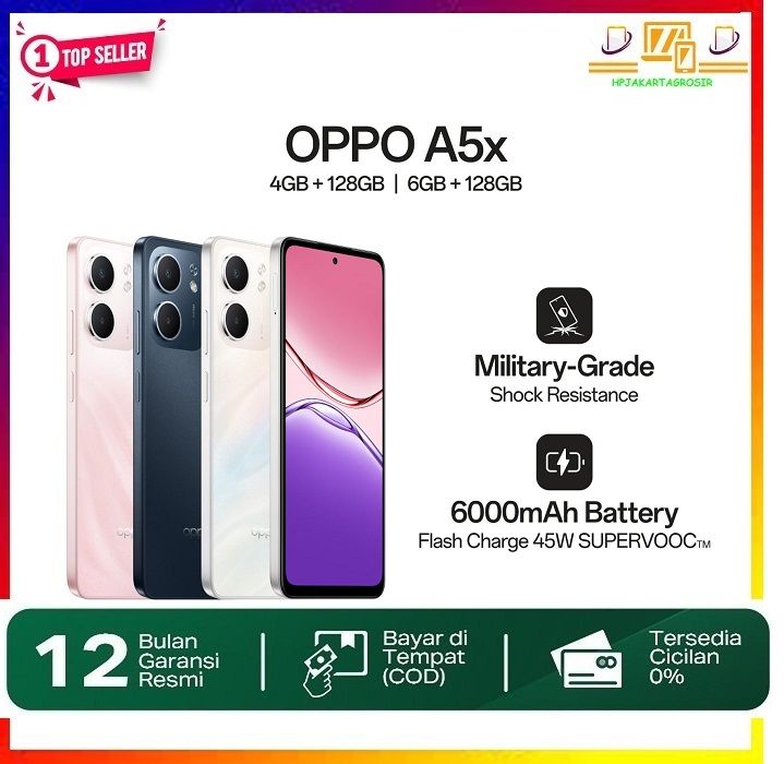 OPPO A5x 4GB+128GB & 6GB+128GB | Lazada Indonesia