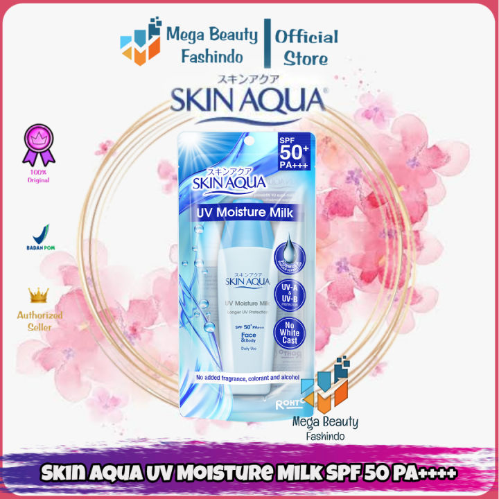 Skin Aqua UV Moisture Milk SPF 50+ PA++++ 40gr | Lazada Indonesia