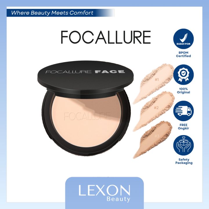[Focallure] Oil-control Pressed Powder-Matte | Lazada Indonesia