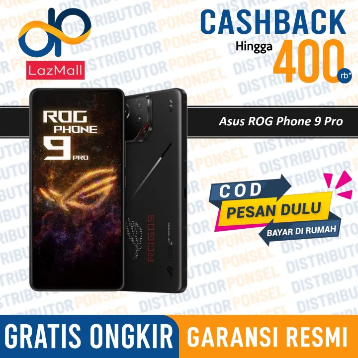 Asus ROG Phone 9 Pro 5G 24/1TB 16/512GB - ROG Phone 9 Garansi Resmi | Lazada Indonesia