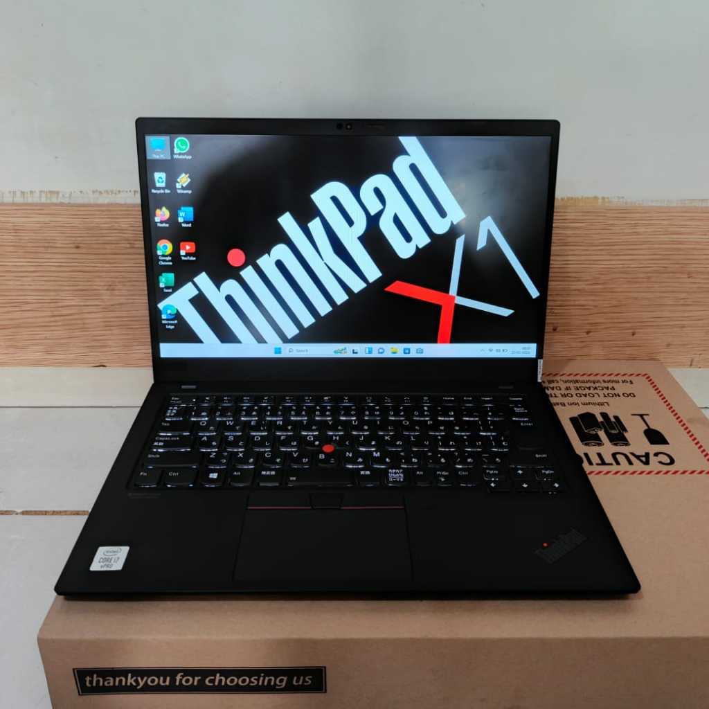 Jual LAPTOP SECOND,Lenovo Thinkpad X1 Carbon, Core i7 - 10610U, Gen 10Th, Ram 16/512Gb, #Backlight, Body Super Tipis, Slim, Enteng, Ngebut, Lengkap, Black | Shopee Indonesia