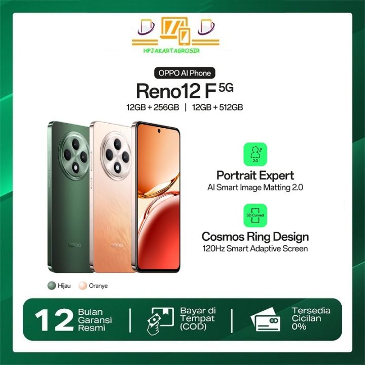 OPPO Reno12F 5G 12GB/256GB | Lazada Indonesia