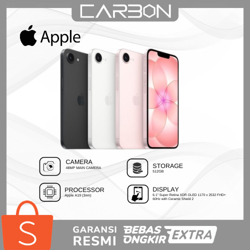 Jual Apple iPhone 17e 512GB Garansi Resmi Indonesia | Shopee Indonesia