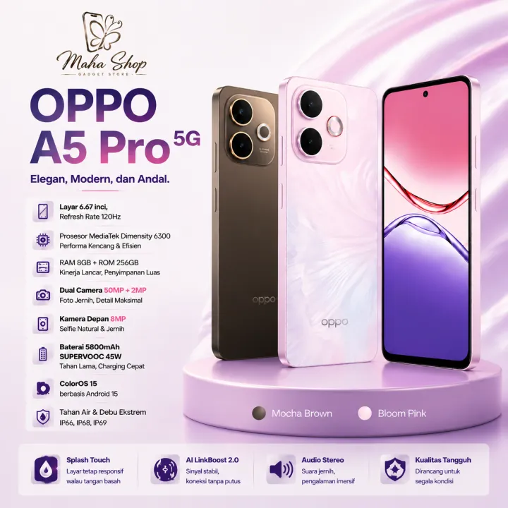 Oppo A5 Pro 5G 8/256Gb | Lazada Indonesia