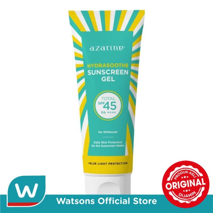 Azarine Hydrasoothe Sunscreen Gel SPF45 PA++++ 50ml