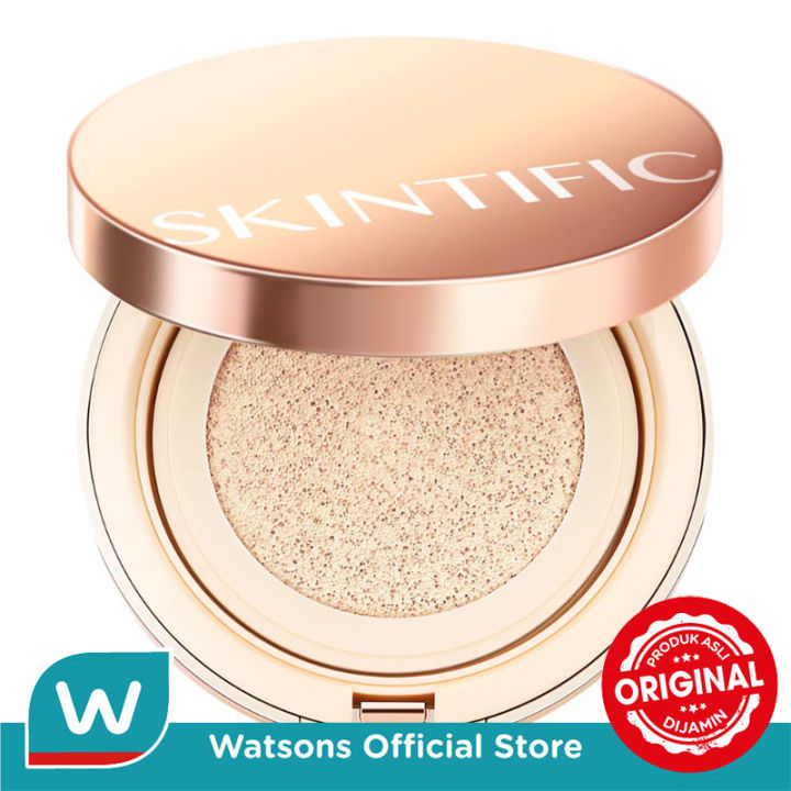 Skintific Cover All Perfect Cushion Spf35 Pa++++ 01 Vanilla 11g