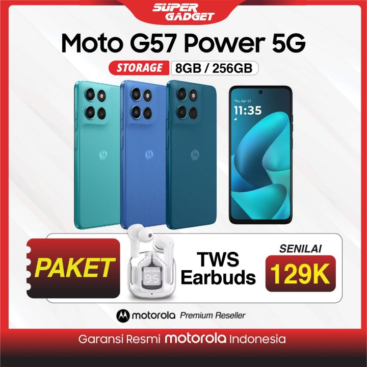 Motorola G57 Power 5G 8/256 8GB 256GB Smartphone Android | Lazada Indonesia
