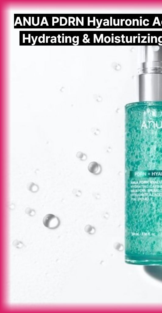 ANUA PDRN Hyaluronic Acid Capsule Mist 100ml / Hydrating & Moisturizing Facial Mist Skin Glow