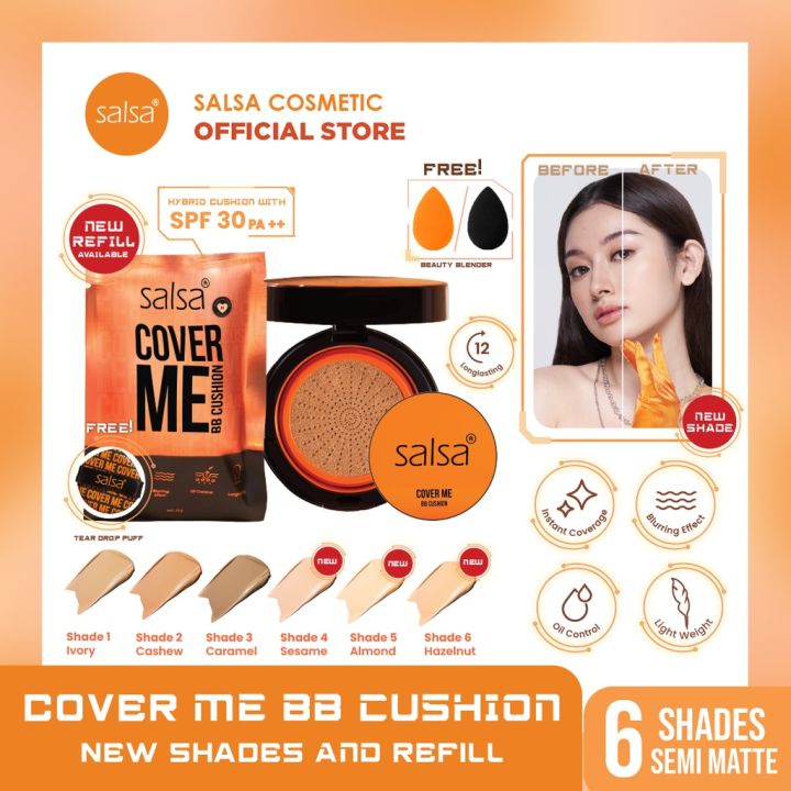 SALSA Cover Me BB Cushion Full & Refil | Netto 20 gr