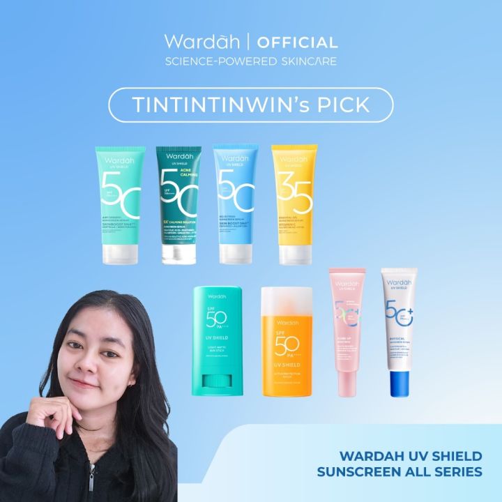 WARDAH UV Shield Acne Calming Sunscreen Moisturizer SPF 35 PA+++ | Lazada Indonesia