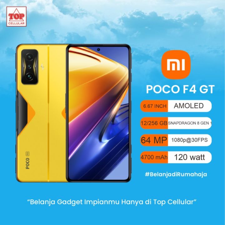 XIAOMI POCO F4 GT [12/256 GB] GARANSI RESMI