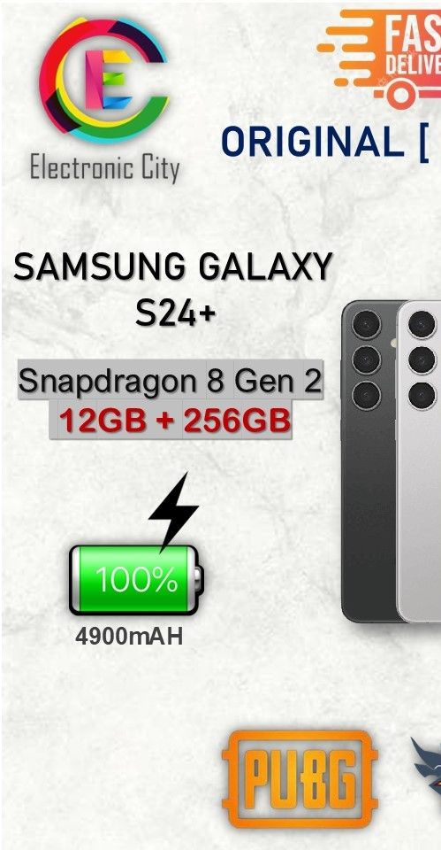 [ DEMO SET ] ORIGINAL SAMSUNG GALAXY S24+ ( 12GB + 256GB ) SNAPDRAGON 8 Gen 3