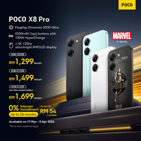 [NEW] POCO X8 Pro | Limited Iron Man Edition | Flagship Dimensity 8500-Ultra,6500mAh (typ) battery with 100W HyperCharge,1.5K 120Hz ultra-bright AMOLED display