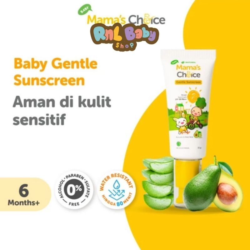 Jual Mama's Choice Baby Gentle Sunscreen SPF30++ | Shopee Indonesia