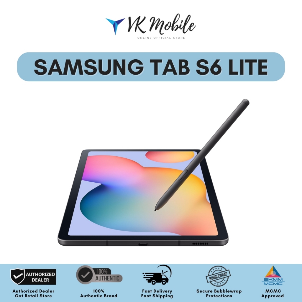 [STOK SEDIA ADA] 100% ORIGINAL SAMSUNG TAB S6 LITE