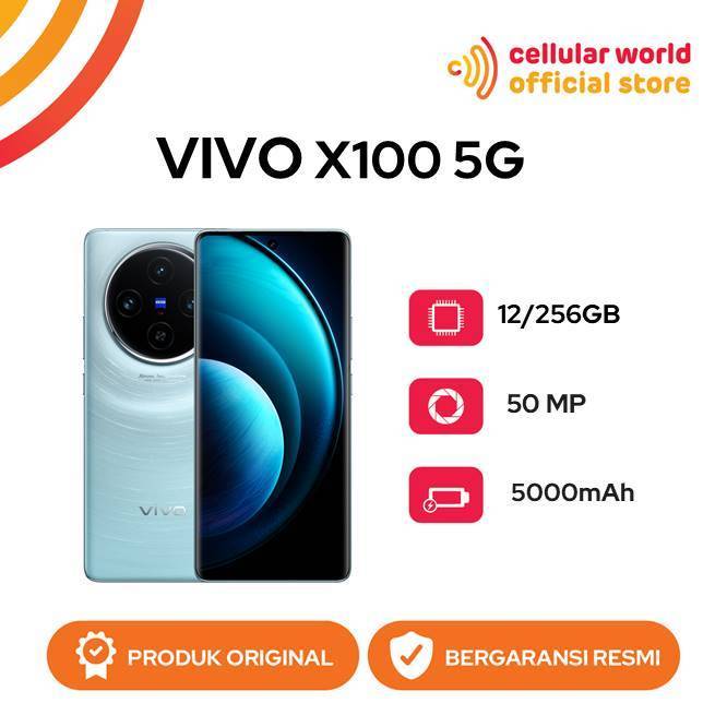 Vivo X100 5G 12/256GB Garansi Resmi | Lazada Indonesia