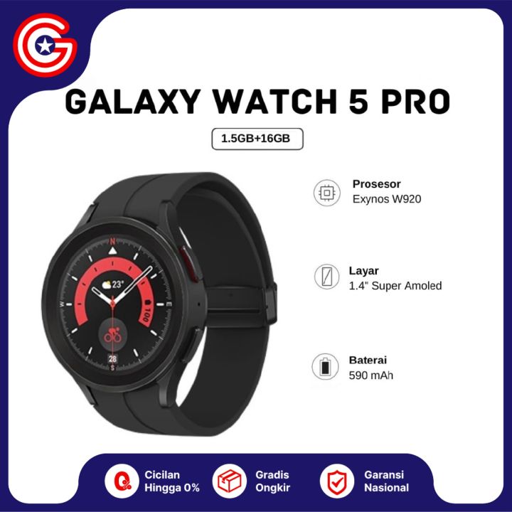 Samsung Galaxy Watch 5 Pro Bluetooth 45mm | Garansi Resmi 1 Tahun