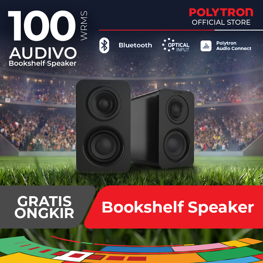 Jual Polytron Active Bookshelf Speaker Audivo PHS 5B | Shopee Indonesia