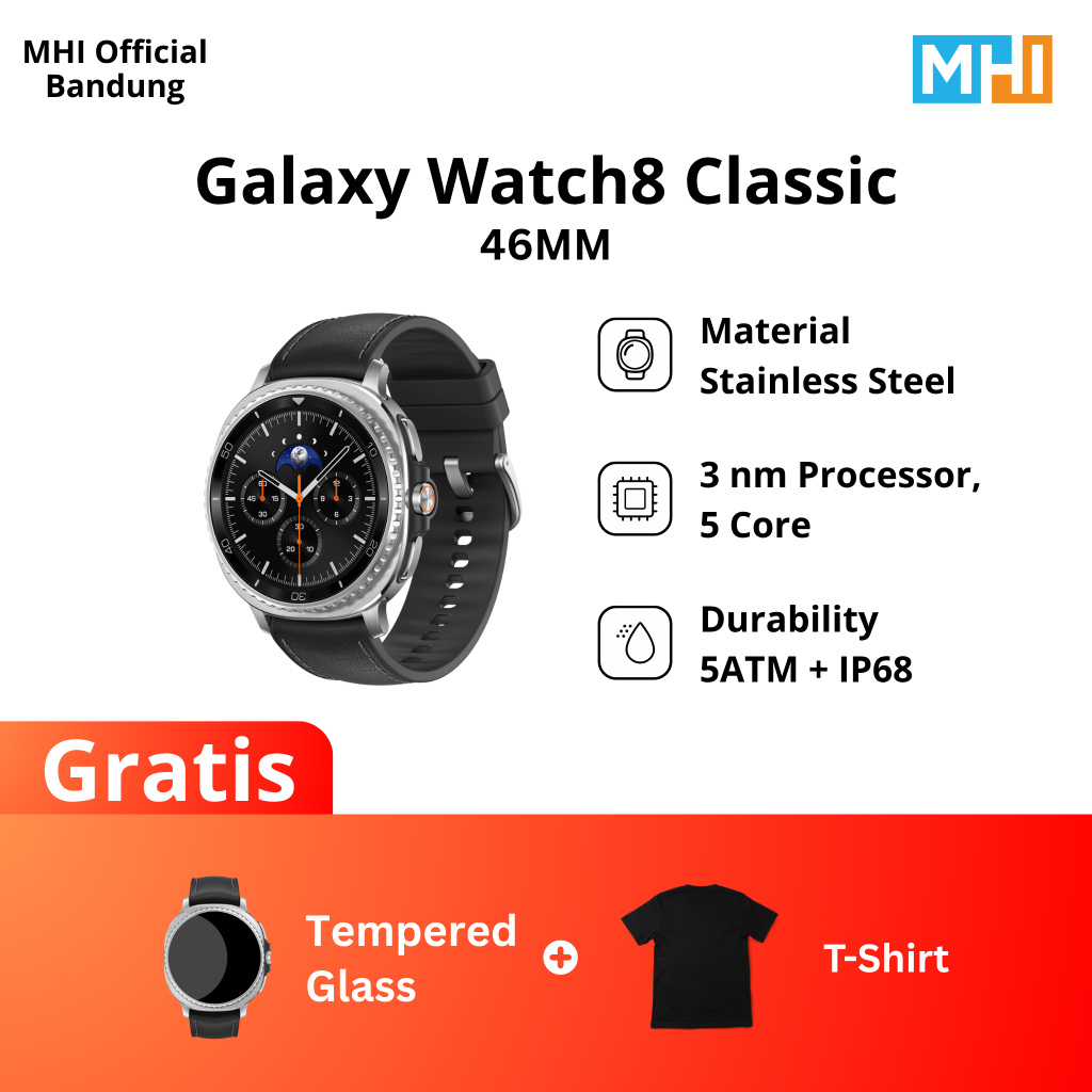 Jual Samsung Galaxy Watch 8 Classic 46mm | Shopee Indonesia