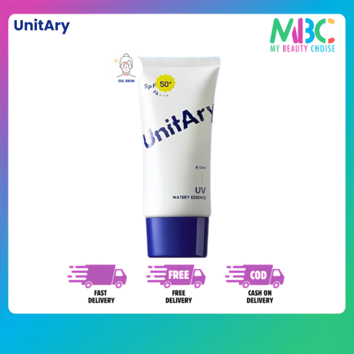 Unitary UV Watery Essence SPF 50+ PA+++ - 50ml | Lazada Indonesia