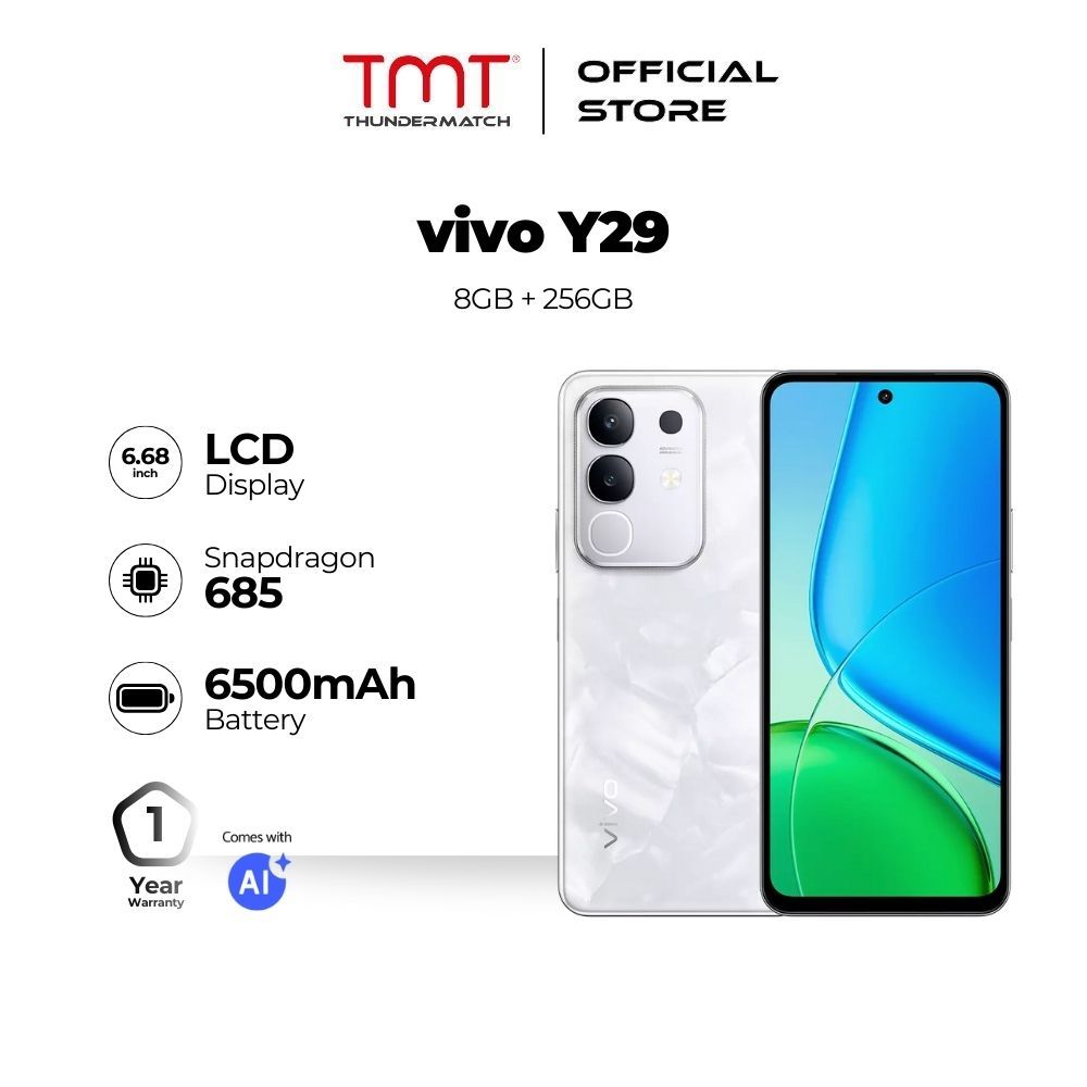 vivo Y29 Smartphone (8GB RAM + 256GB ROM)