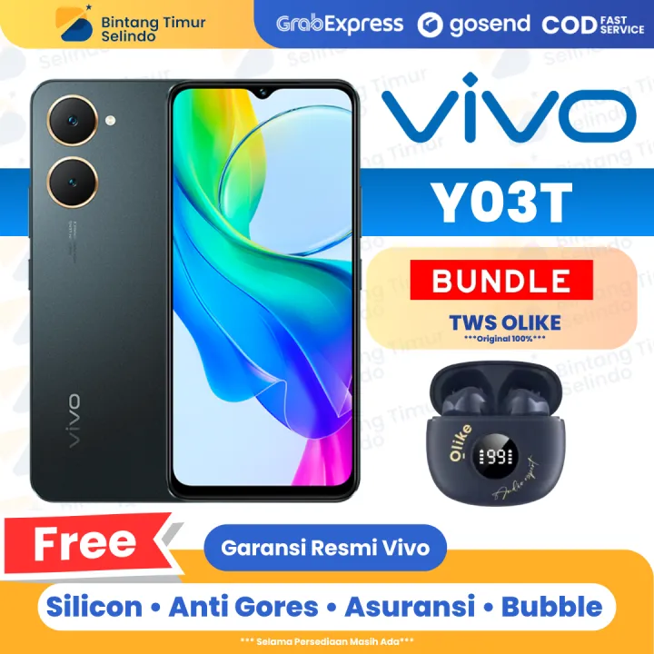Vivo Y03T 4/64GB - Garansi Resmi 1 Tahun | Lazada Indonesia