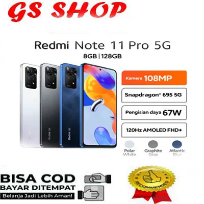 XIAOMI REDMI NOTE 11 PRO 5G RAM 8/128GB