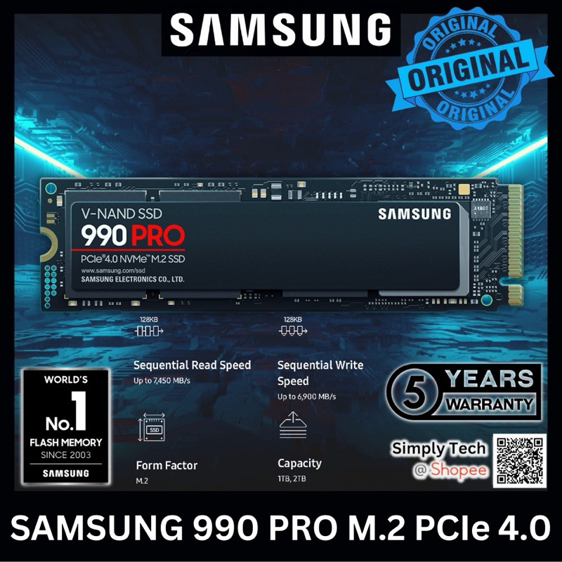 Jual SSD Samsung 990 Pro 1TB | Shopee Indonesia