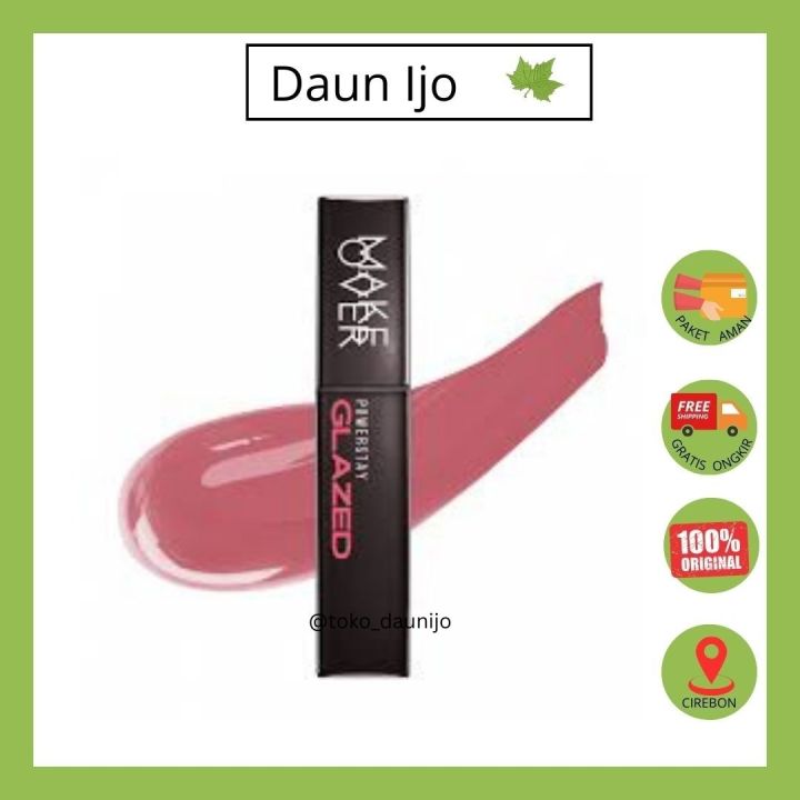 MAKE OVER POWERSTAY GLAZED LOCK LIP PIGMENT | Lazada Indonesia