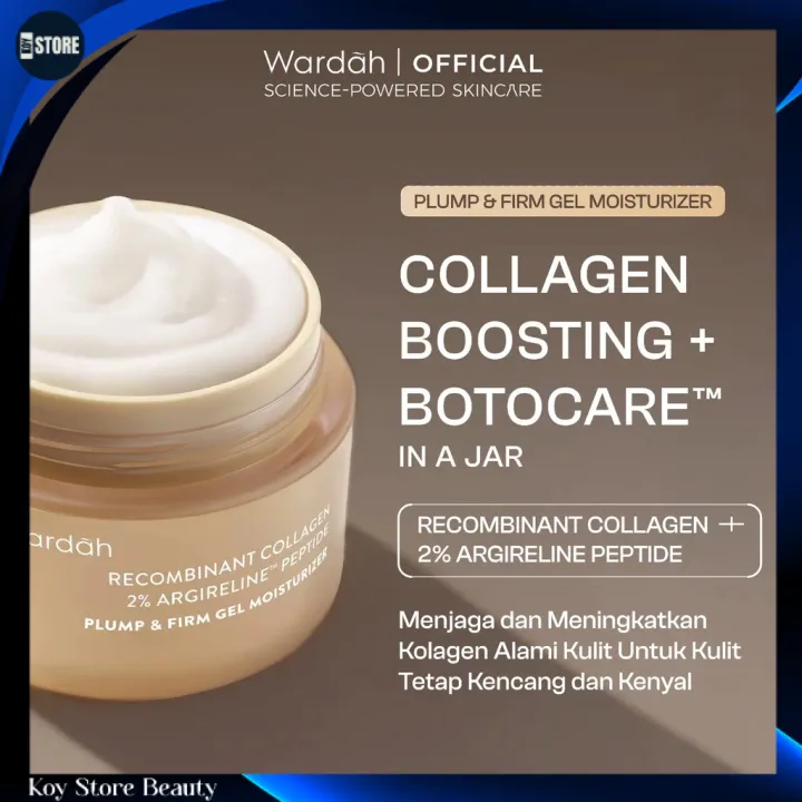 Wardah Plump & Firm Gel Moisturizer 30gr | Lazada Indonesia