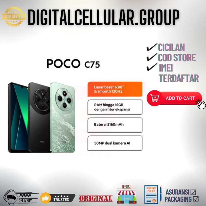 XIAOMI POCO C75 6/128 GB 8/256 GB