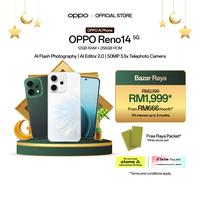 OPPO Reno14 5G Smartphone | 12GB RAM + 256/512GB ROM | AI Flash Photography | AI Editor 2.0 | IP69 Water and Dust Resistance