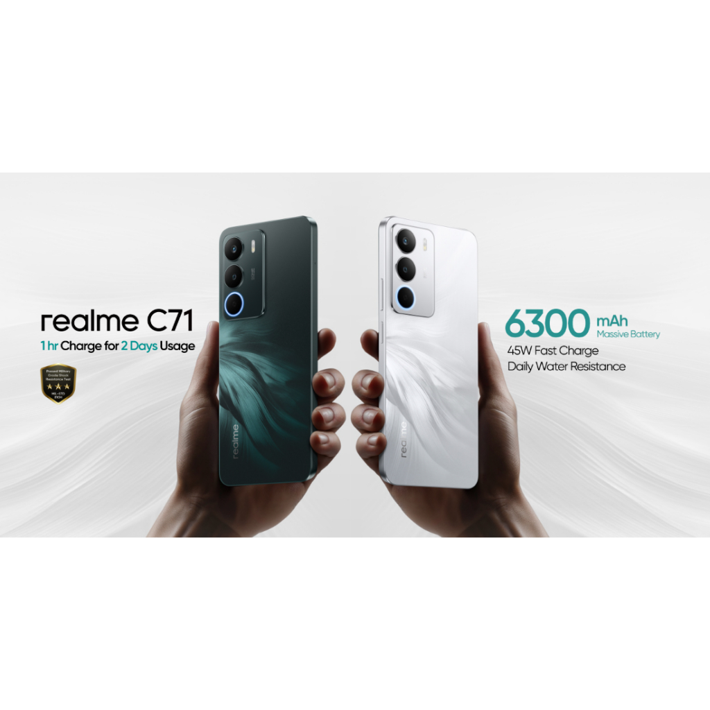 Realme C71 (8GB+256) Original Realme Malaysia