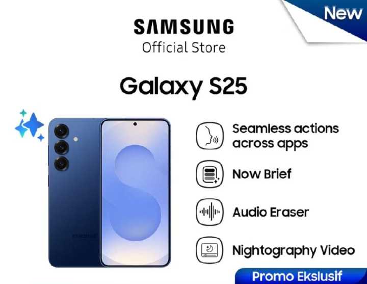 SAMSUNG GALAXY S25 5G 12GB/256GB - 12GB/512GB GARANSI RESMI | Lazada Indonesia
