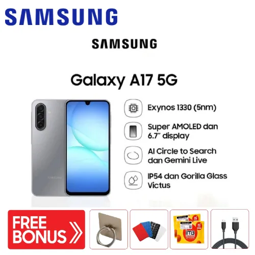 Samsung Galaxy A17 5G 8GB+256GB Super Amoled 6.7 Display | Lazada Indonesia