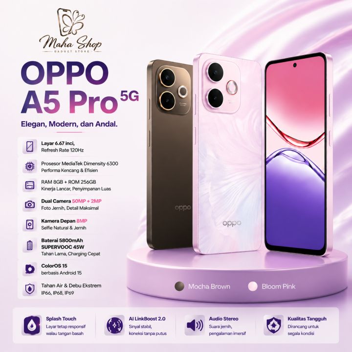 Oppo A5 Pro 5G 8/256Gb | Lazada Indonesia