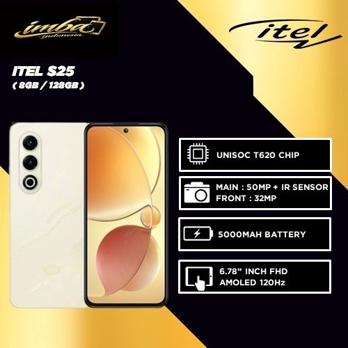 Jual ITEL S25 - 8GB/128GB GARANSI RESMI ITEL INDONESIA | Shopee Indonesia