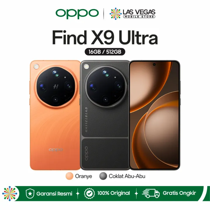 OPPO Find X9 Ultra 12GB/512GB Garansi Resmi | Lazada Indonesia