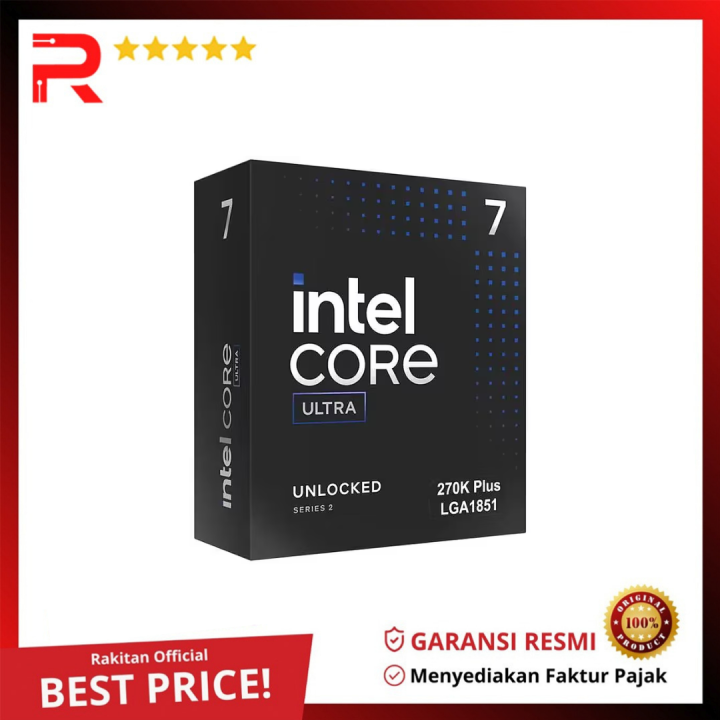 Processor Intel Core Ultra 7 270K Plus Box Arrow Lake Socket LGA 1851 3.7 GHz Up To 5.5GHz | Lazada Indonesia