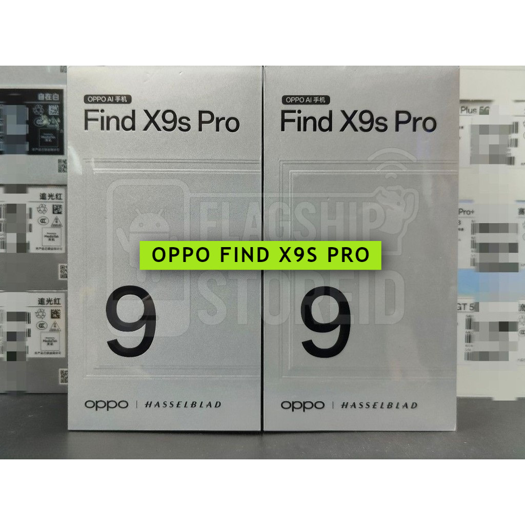 Jual Oppo Find X9s Pro 5G 256GB 512GB 1TB Dimensity 9500 7025mAh 80W 200MP | Shopee Indonesia