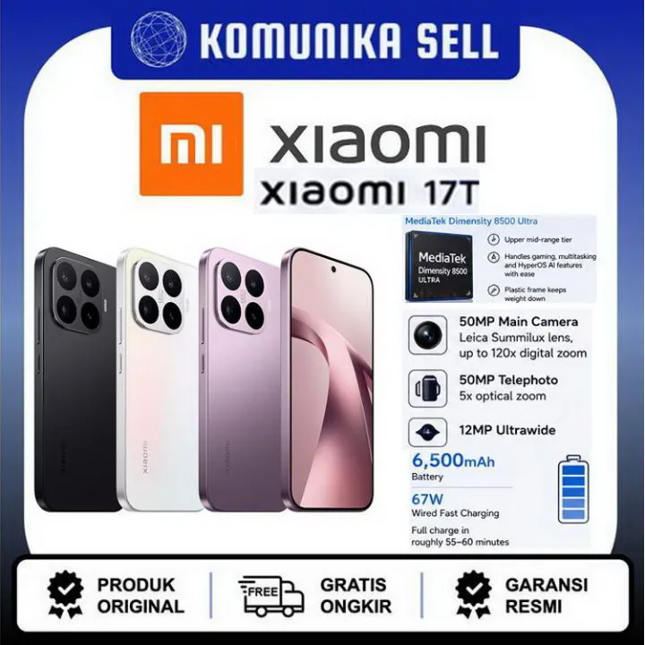 Xiaomi 17T 5G - 12GB/512GB | Lazada Indonesia