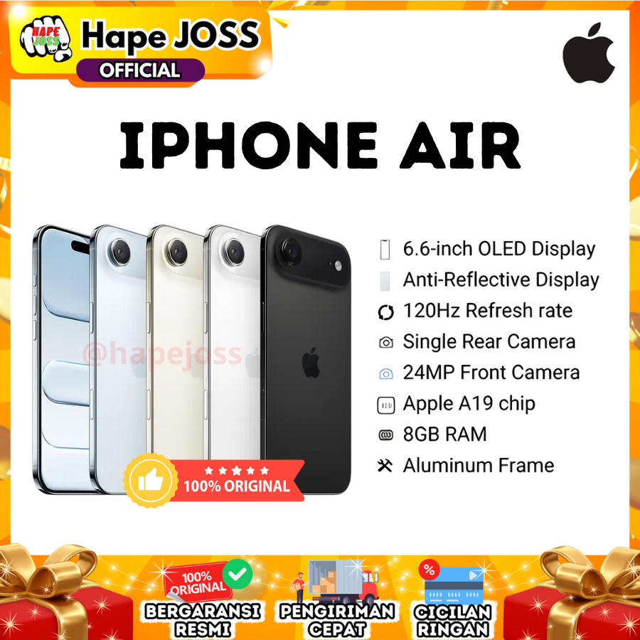 Jual Apple Iphone Air 256GB Garansi Resmi Indonesia | Shopee Indonesia
