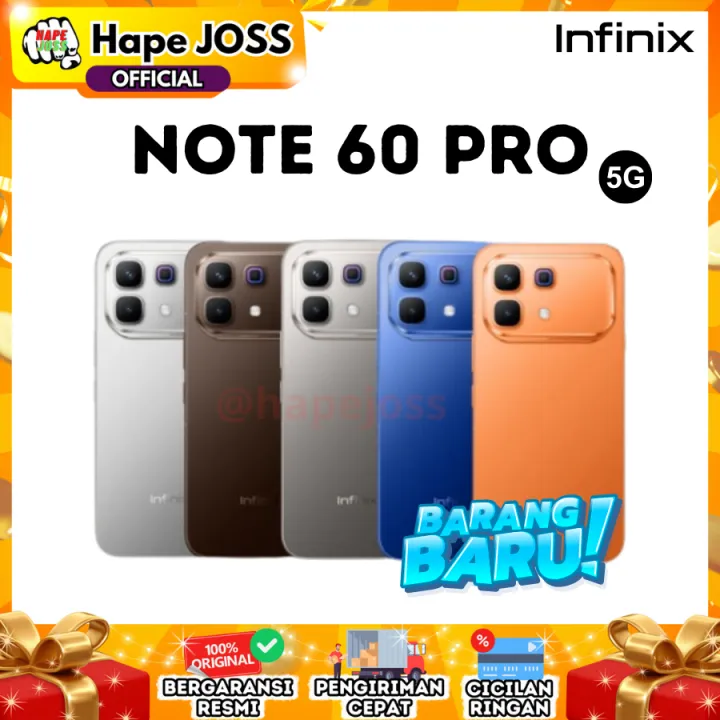 Infinix Note 60 Pro 5G 8/256GB NFC Garansi Resmi | Lazada Indonesia