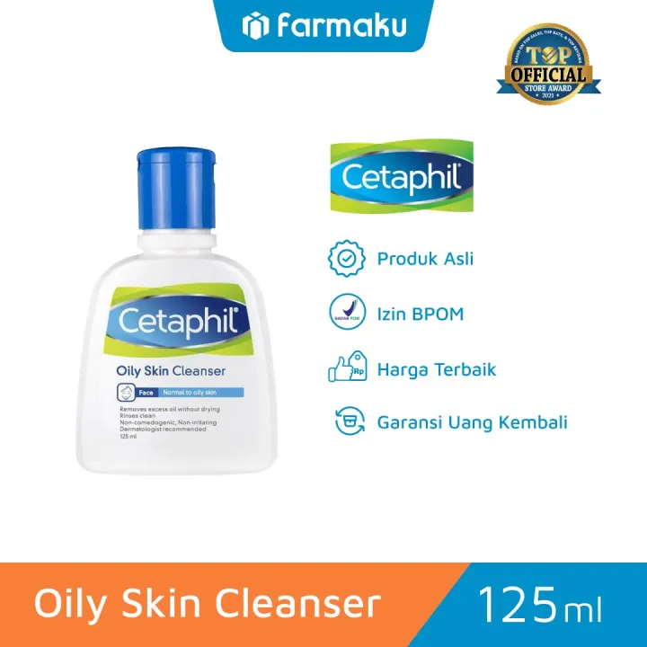 Cetaphil Oily Skin Cleanser 125 ml | Lazada Indonesia