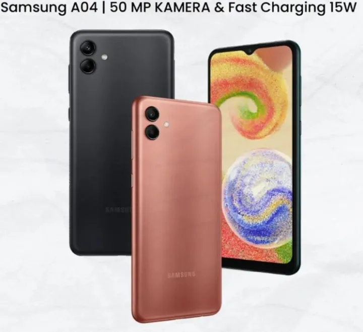 SAMSUNG A04 RAM 4+64