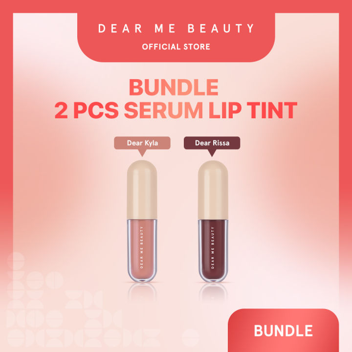 [OMBRE 2PCS BUNDLE] Dear Me Beauty Ombre Bundle Serum Lip Tint - 2pcs Serum Lip Tint Ombre
