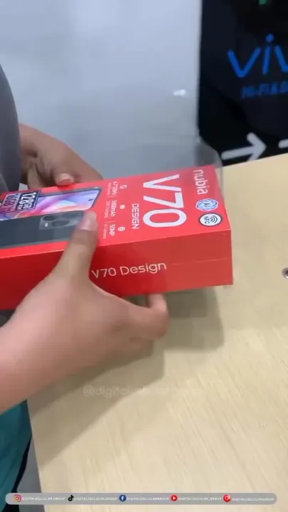 ZTE NUBIA V70 DESIGN 8/128 GB 8/256 GB GARANSI RESMI | Lazada Indonesia