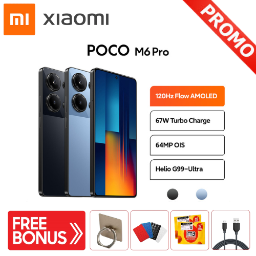 POCO M6 Pro | 120Hz Flow AMOLED | Lazada Indonesia